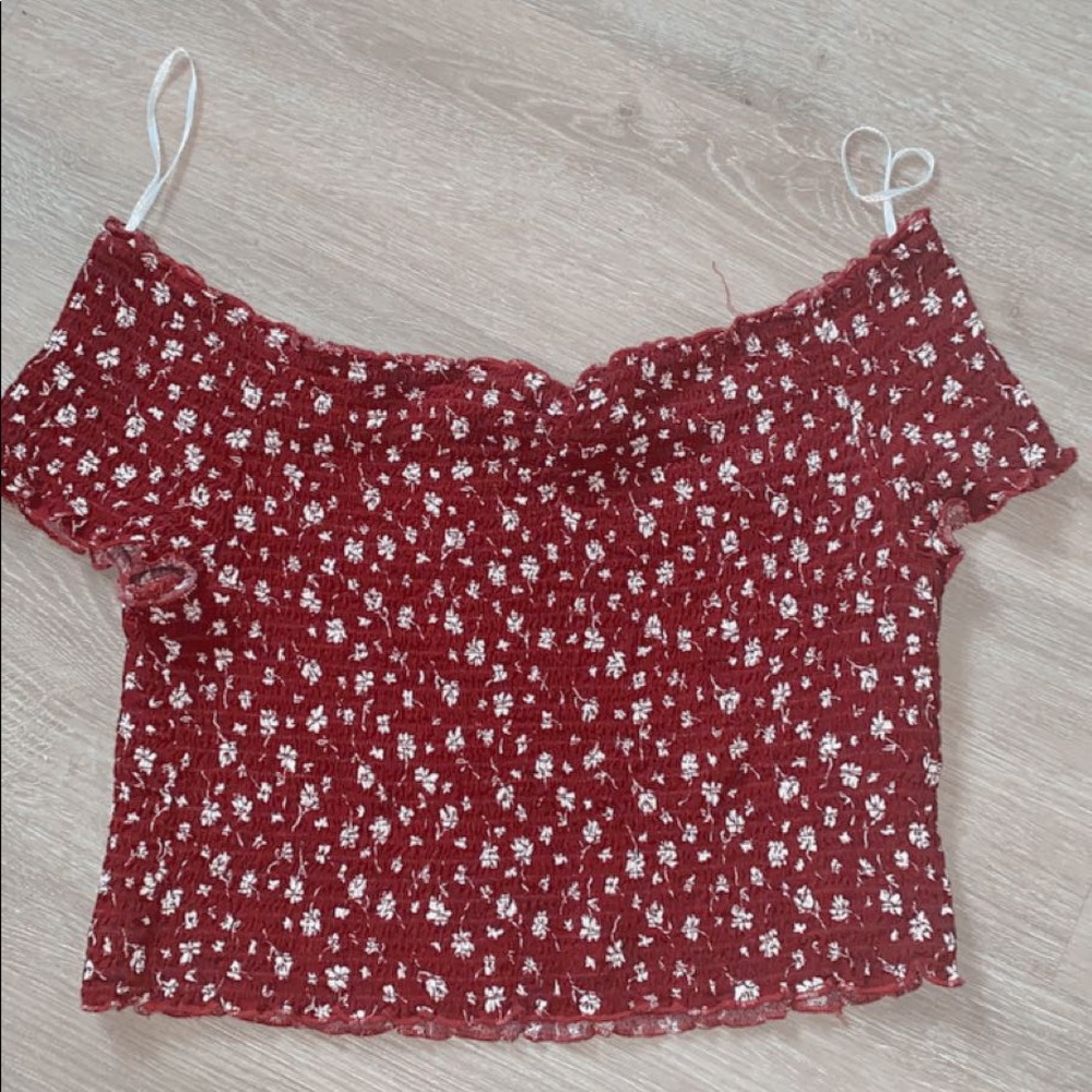 L.A. Hearts off the shoulders crop top from Pacsun